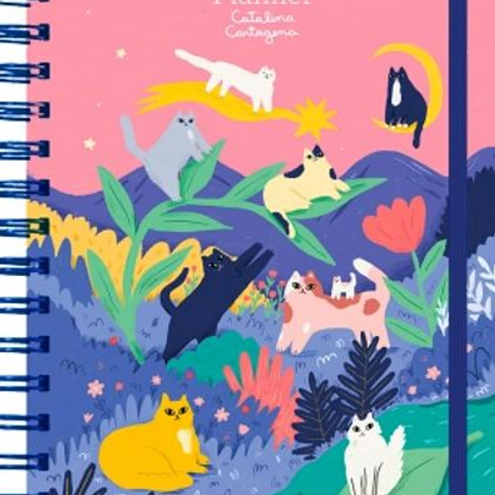 Mini Planner Catalina Cartagena - Gatos 1