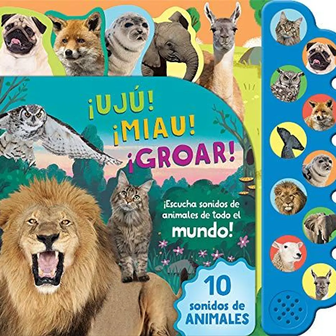 Ujú!  Miau!  Groar!   Escucha Sonidos De Animales De Todo El Mundo! 1
