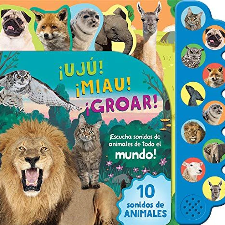 Ujú!  Miau!  Groar!   Escucha Sonidos De Animales De Todo El Mundo! 1