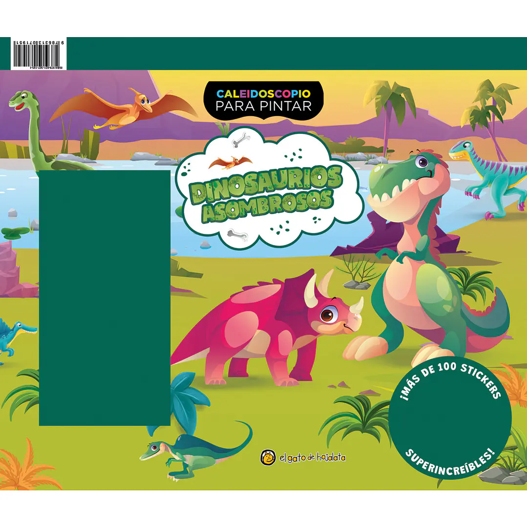 Dinosaurios Asombrosos ('Caleidoscopio Para Pintar') 1