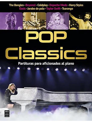 Pop Classics:partituras Para Aficionados Al Piano
