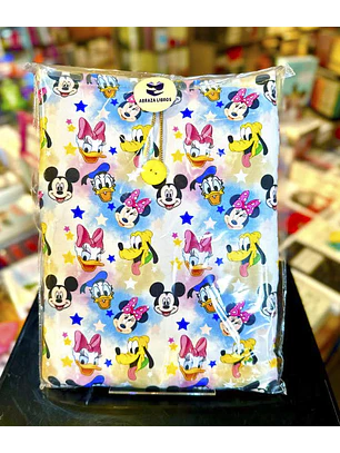 Funda Para Libro - Mickey Y Amigos