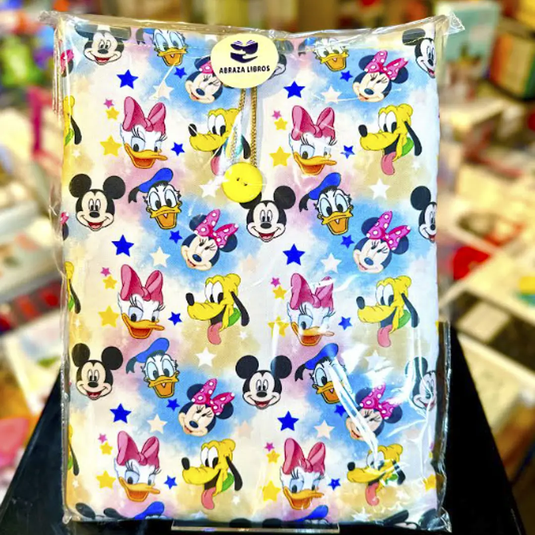 Funda Para Libro - Mickey Y Amigos 1