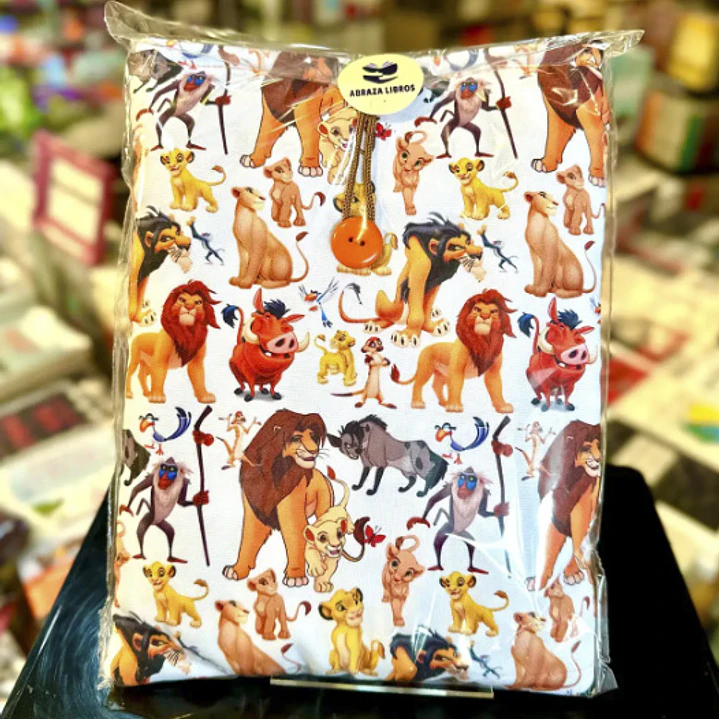 Funda Para Libro - Rey Leon 1