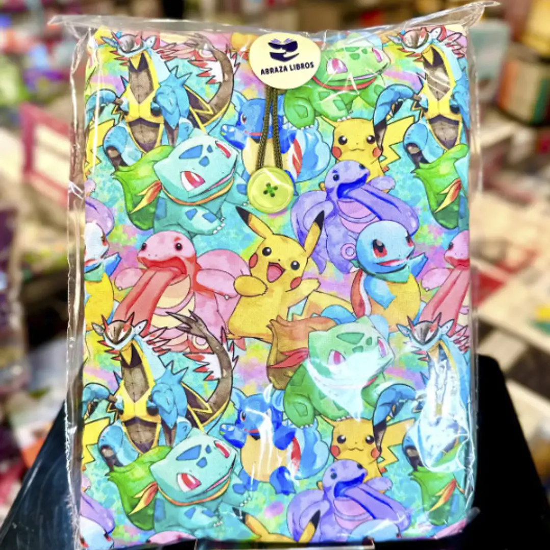 Funda Para Libro - Pokemon 1