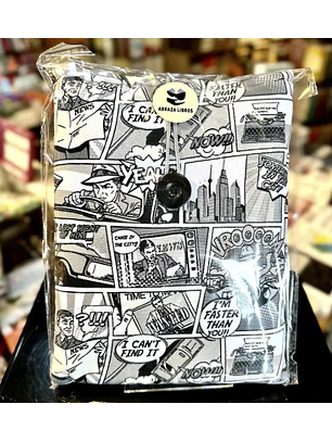 Funda Para Libro - Comic Bn