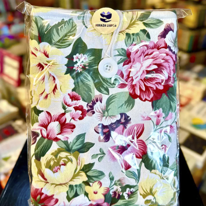 Funda Para Libro - Flores 1
