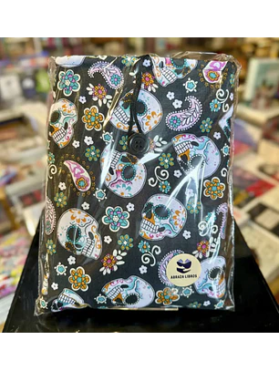 Funda Para Libro - Calaveras Mexicanas