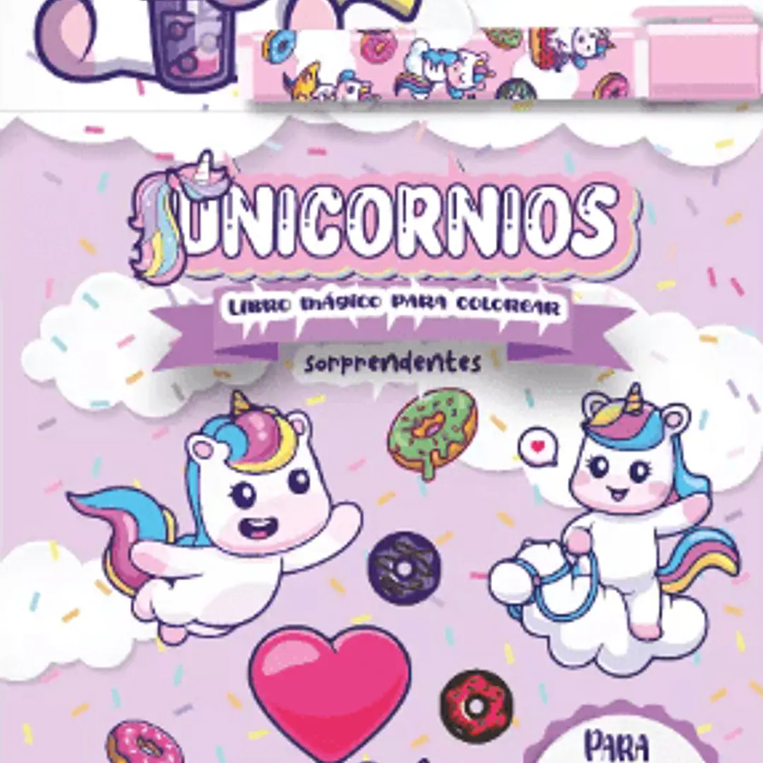 Unicornios - Libro Magico Para Colorear Sorprendente   1