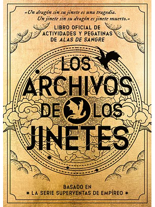 Libro Oficial De Actividades Y Pegatinas De Alas De Sangre. Los Archivos De Los Jinetes