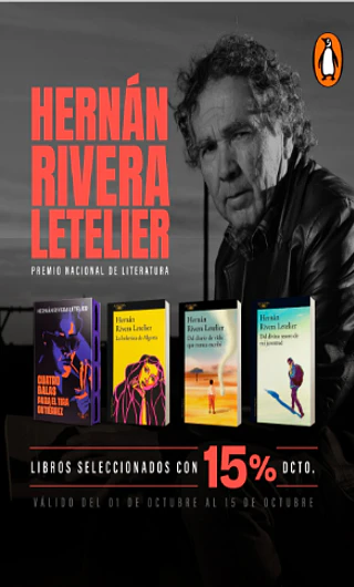 Autor Del Mes Hernán Rivera Letelier