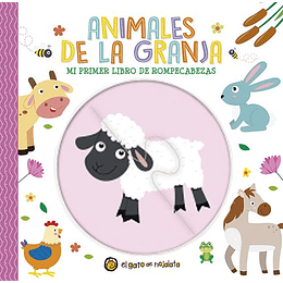 Animales De La Granja Mi Primer Libro De Rompecabezas