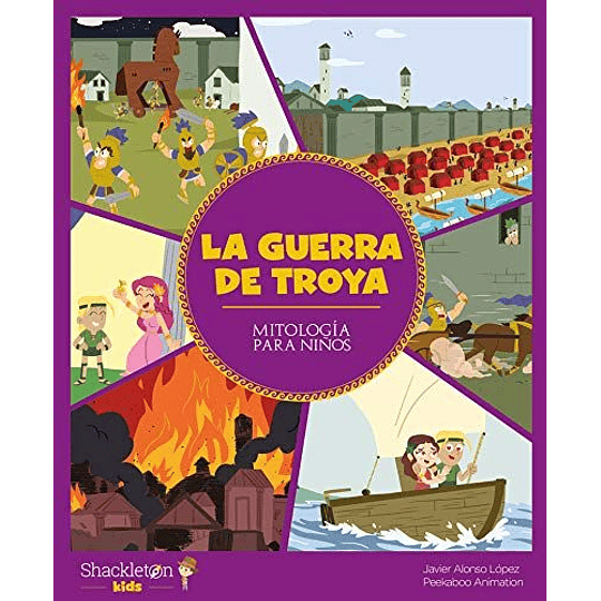 La Guerra De Troya Mitologia Para Niños