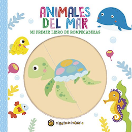 Animales Del Mar Mi Primer Libro De Rompecabezas