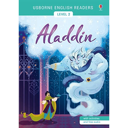 Usborne English Readers Level 2: Aladdin (Libro En Francés)