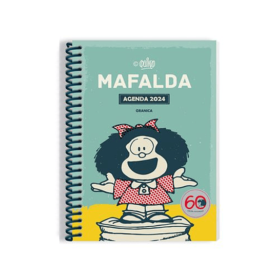 Mafalda 2024 Anillada Modulos Turquesa