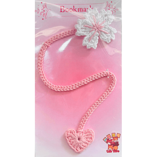 Marcador Crochet Cerezo