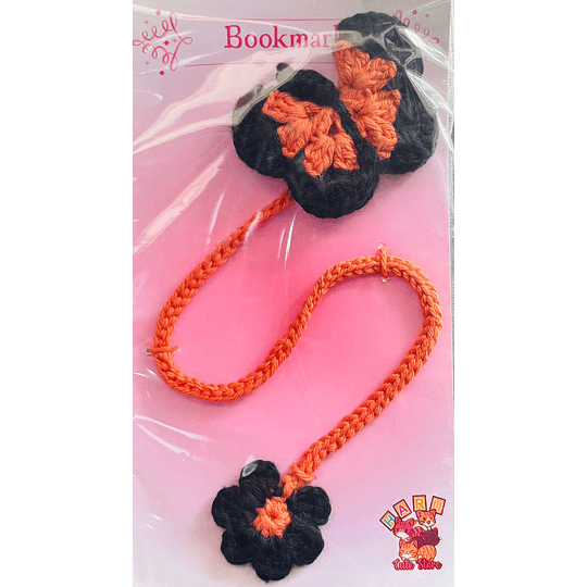 Marcador Crochet Mariposa