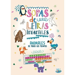 Sopa De Letras - Animales De Todos Los Tiempos