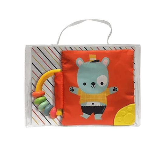 Mi Libro Suave Con Sonajero Y Mordillo