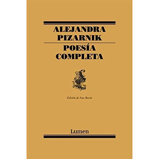 Poesia Completa (Pizarnik)