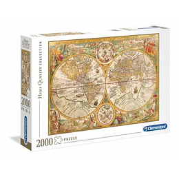 Puzzle 2000 Piezas Mapa Antiguo
