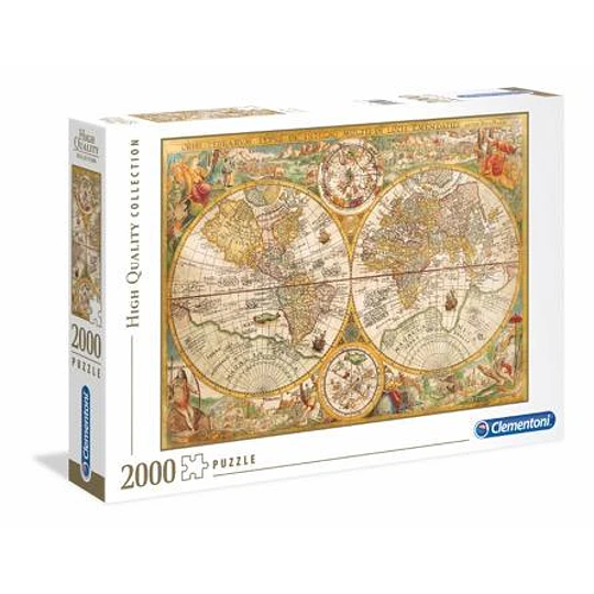 Puzzle 2000 Piezas Mapa Antiguo