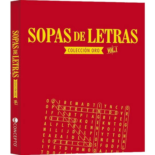 Coleccion De Oro Vol 1 Sopas De Letras