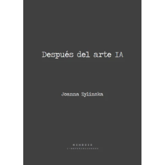 Despues Del Arte Ia
