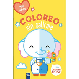 Coloreo Sin Salirme - Elefante