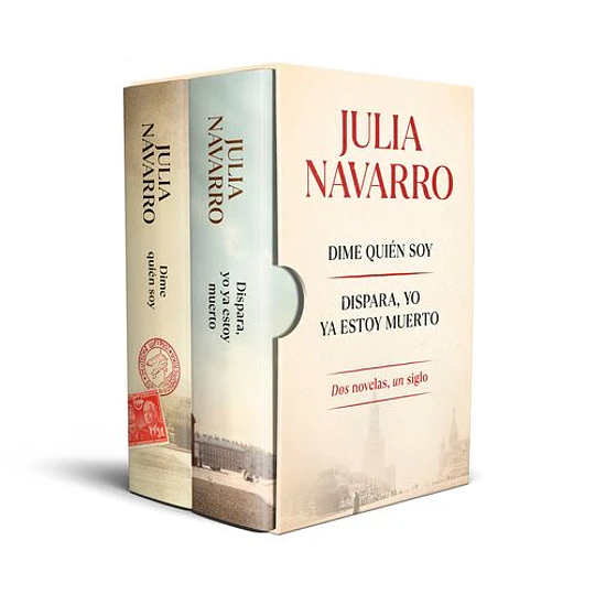 Estuche Julia Navarro (Dime Quien Soy Y Dispara, Yo Ya Estoy Muerto)