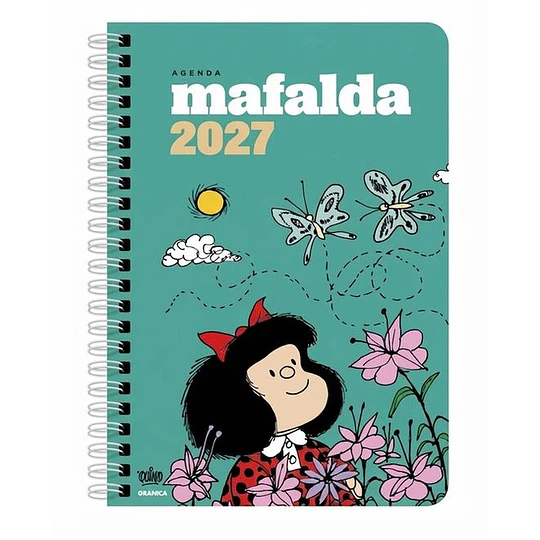 Mafalda 2027 Anillada Modulos Turquesa