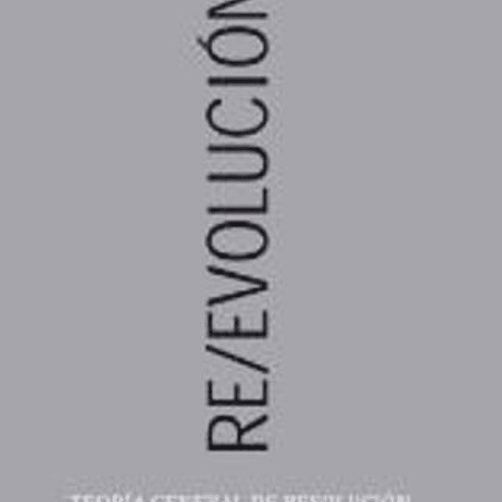 Re/evolucion Teoria General De Resolución De Conflictos 1