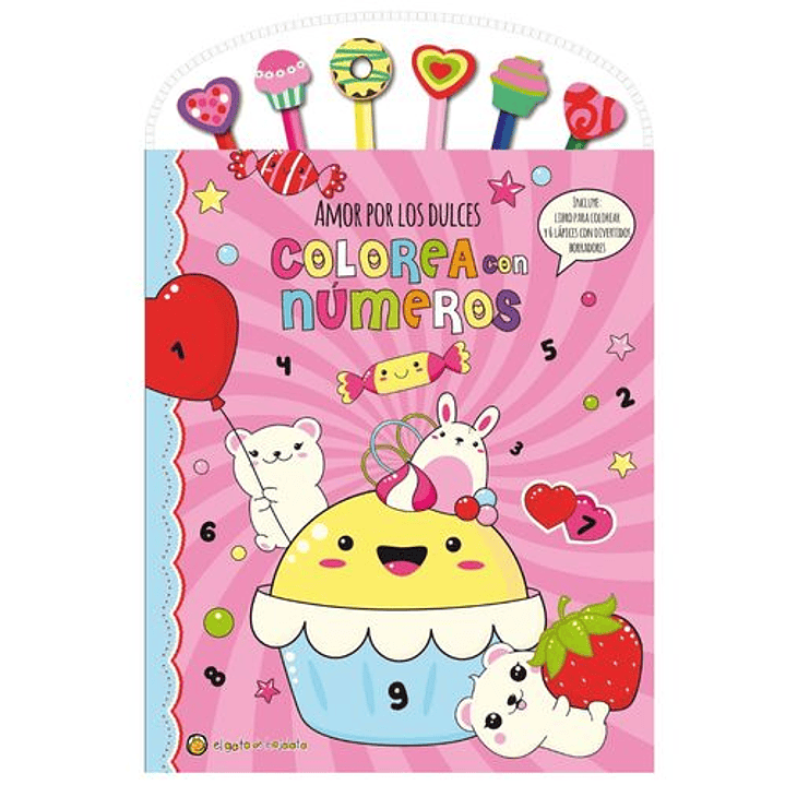 Colorea Con Numeros 1