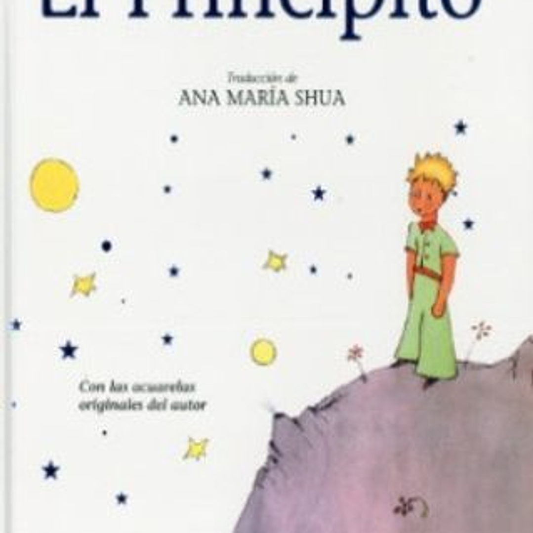 El Principito Tapa Dura Blanca 1