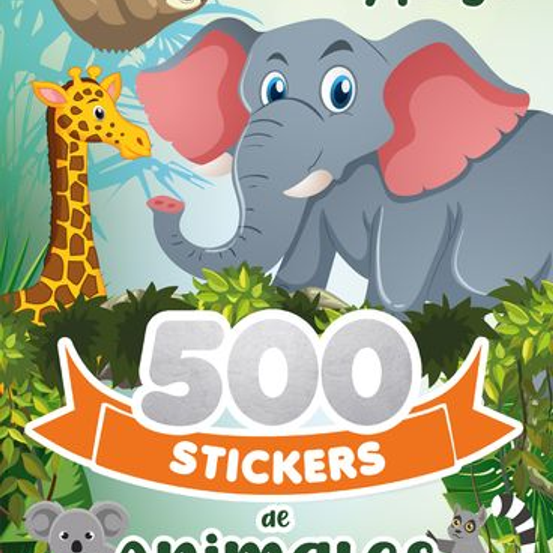 500 Stickers De Animales 1