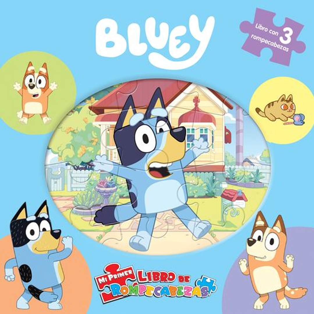 Bluey. Mi Primer Libro De Rompecabezas 1
