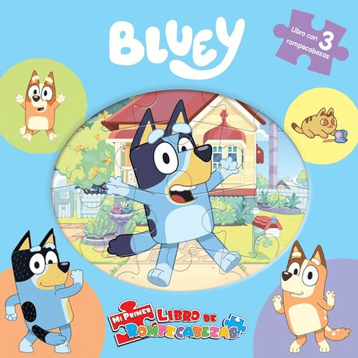 Bluey. Mi Primer Libro De Rompecabezas 1