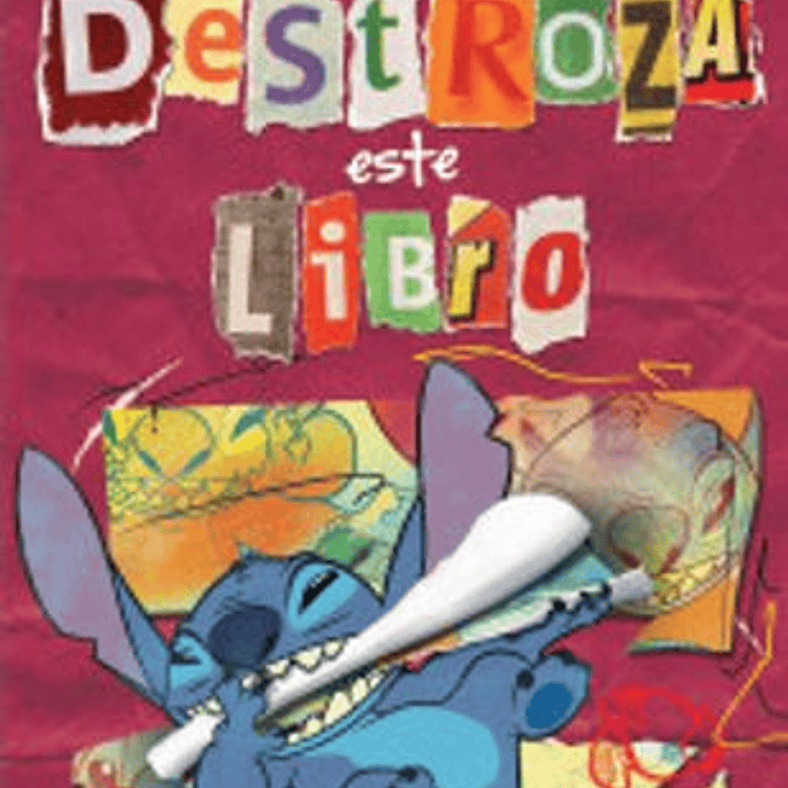 Destroza Este Libro - Stitch 1