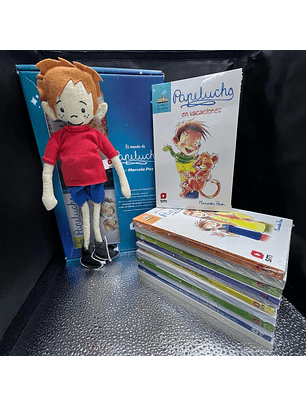 El Mundo De Papelucho - 12 Libros Y Peluche