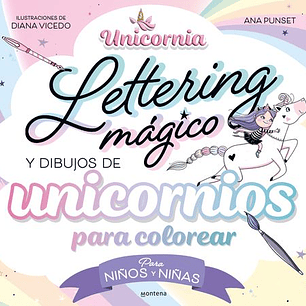 Unicornia. Lettering Magico
