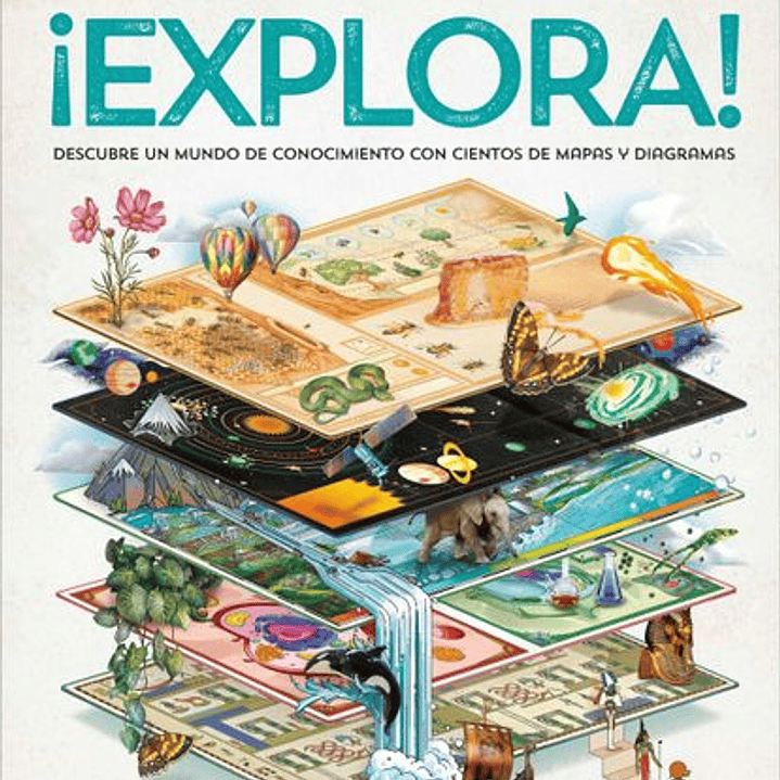 ¡Explora! Descubre Un Mundo De Conocimiento Con Cientos De Mapas Y Diagramas 1