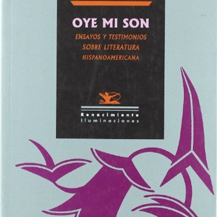 Oye Mi Son. Ensayos Y Testimonios Sobre Literatura Hispanoamericana 1