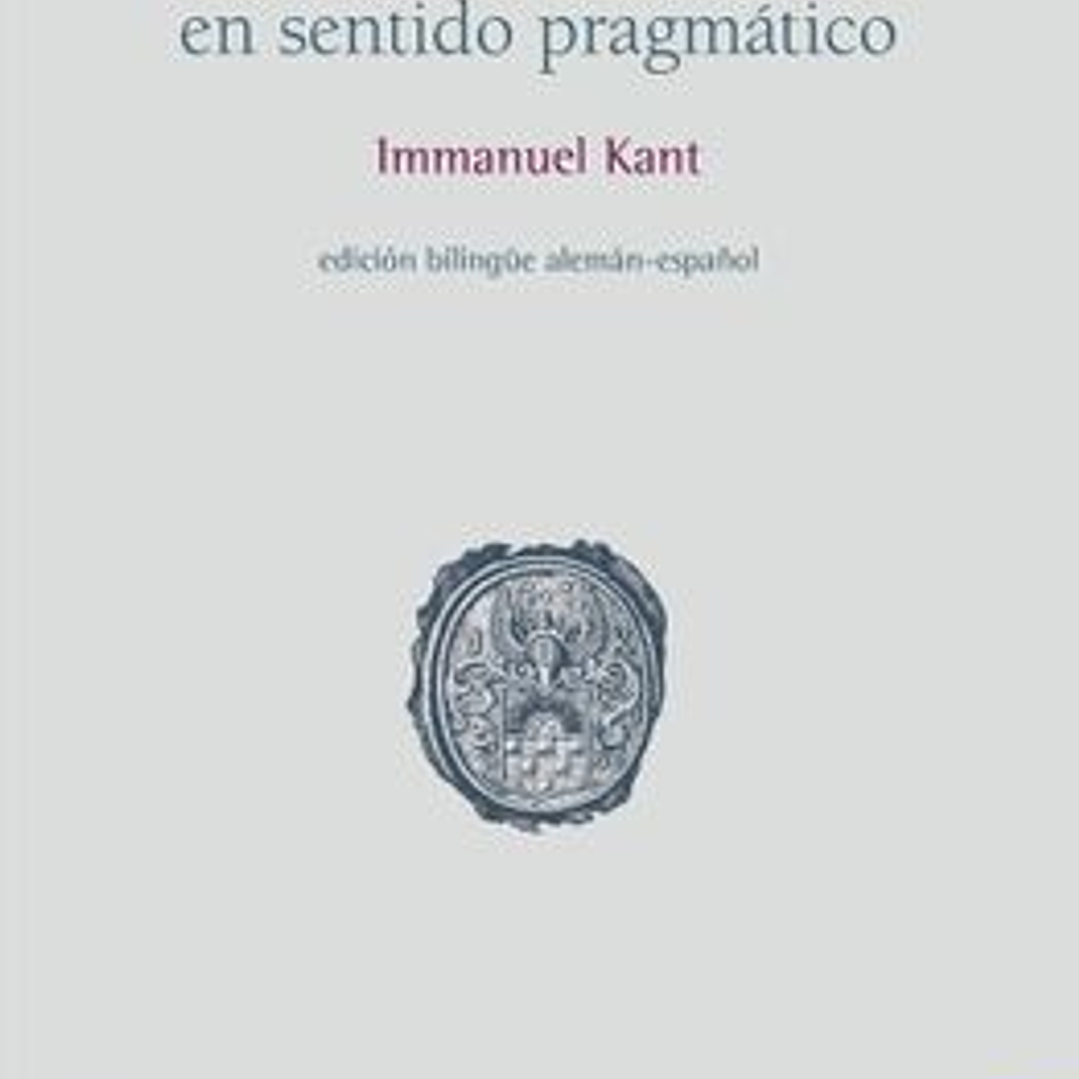 Antropologia En Sentido Pragmatico 1