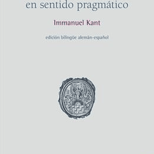 Antropologia En Sentido Pragmatico