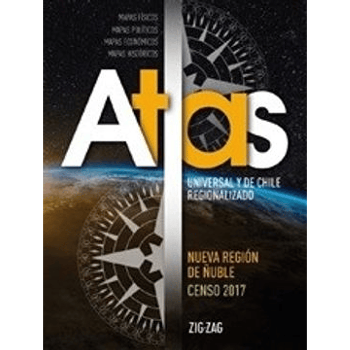 Atlas Universal Y De Chile Regionalizado - Actualizado Año 2018 1