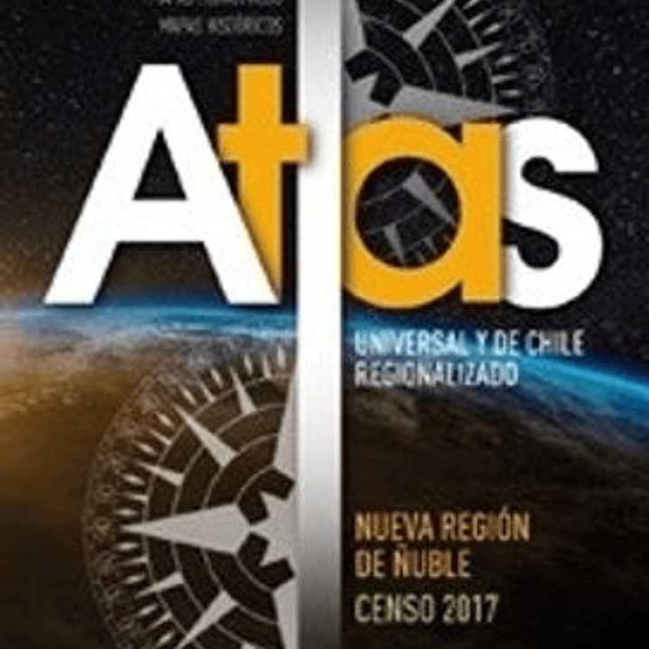 Atlas Universal Y De Chile Regionalizado - Actualizado Año 2018 1
