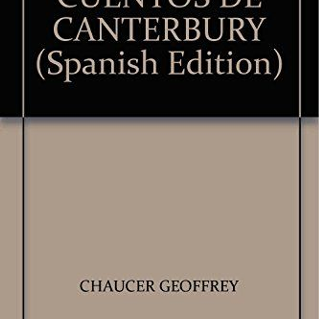 Cuentos De Canterbury 1