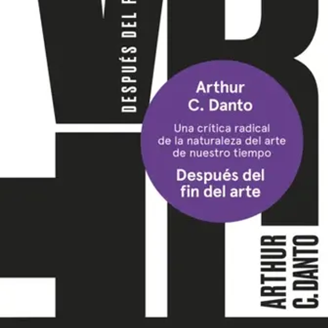 Despues Del Fin Del Arte 1