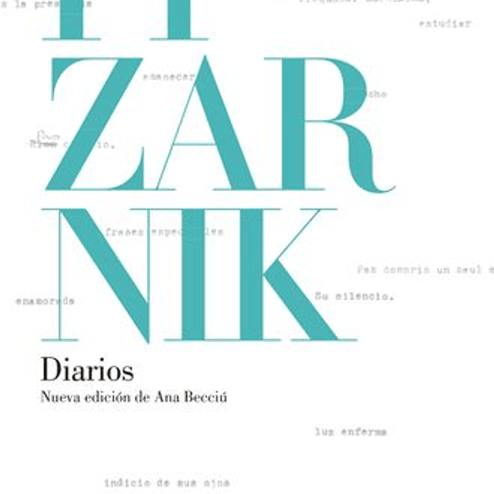 Diarios Alejandra Pizarnik - Nueva Edicion 1